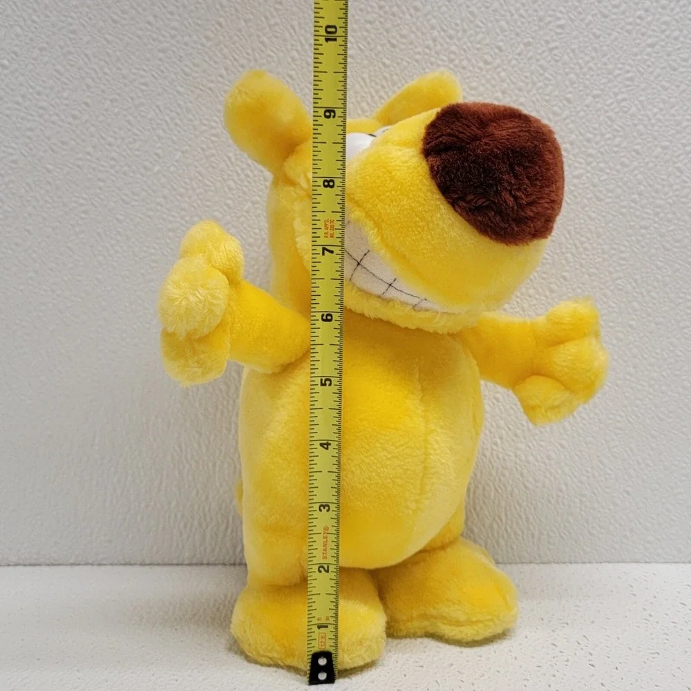 24K Mother Goose & Grimm Grimmy Yellow Dog Plush Stuffed Animal Cartoon 1989
